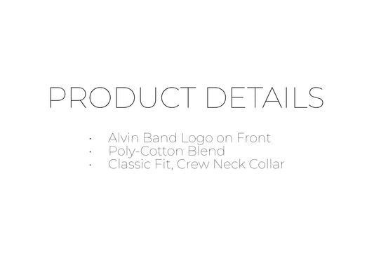 T-Shirt Alvin Band Logo