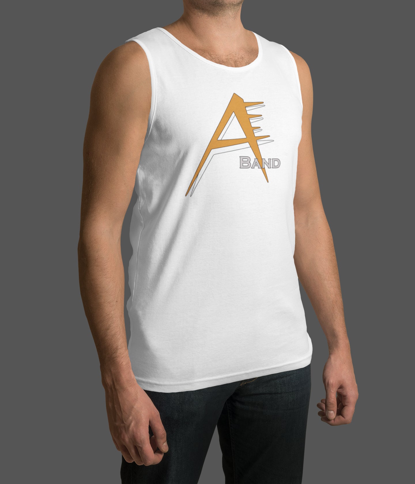 Men's Tank Top Alvin Band Logo