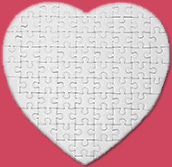 Heart 75 pc Photo Jigsaw Puzzle