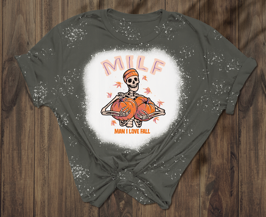 MILF - "Man I Love Fall" Short Sleeve T-Shirt