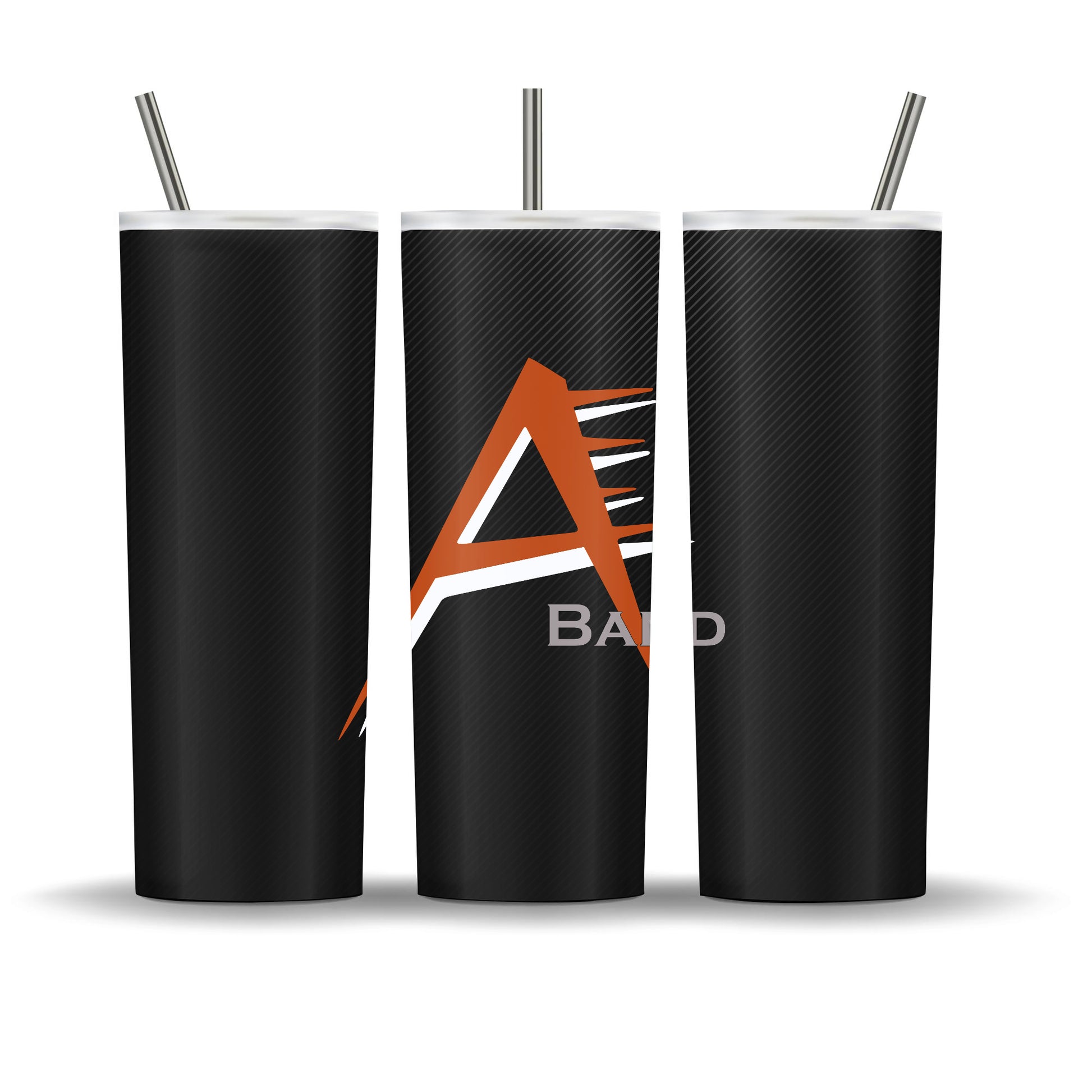 Alvin Band Logo Black 20oz Stainless Steel Insulated Tumbler