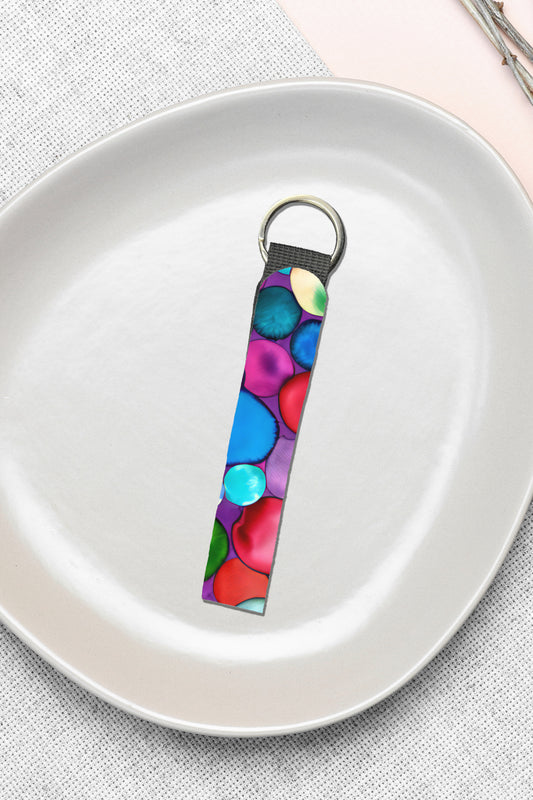 Color Drops Wristlet Keychain